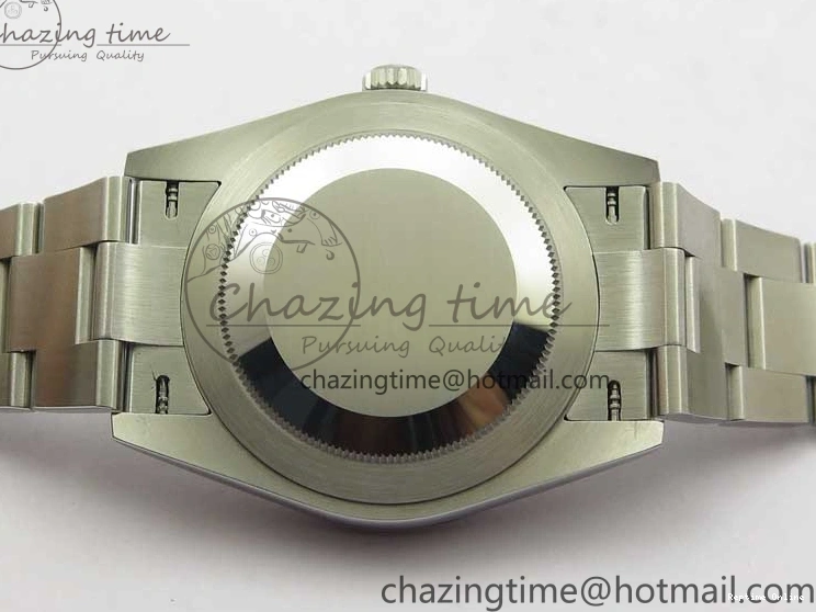 0103 FashionForward Oyster Perpetual 41mm 124300 ROF 1:1 Best Edition 904L Steel Dark Blue Dial on SS Bracelet A 2666